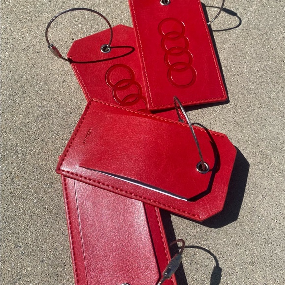 Audi Luggage Bag Tags Set of 3 - Picture 4 of 10